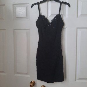 Dress. Lace, Mini size 4-6, Black lined